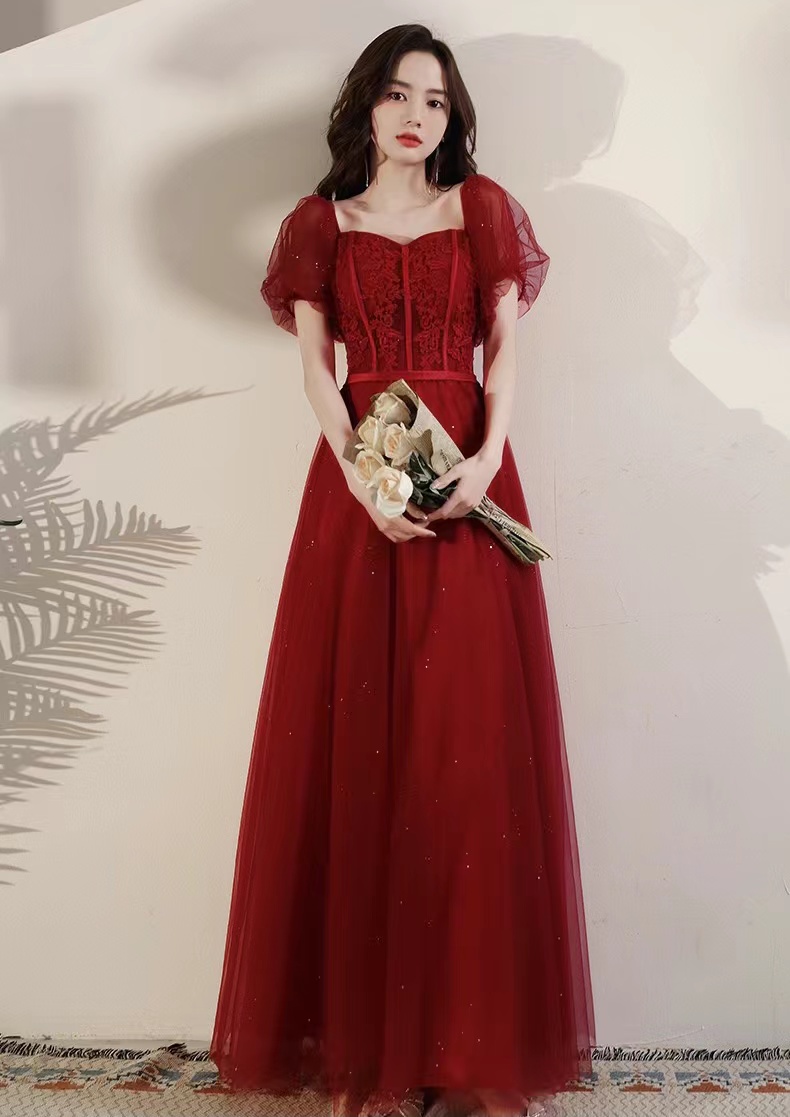 Red Dress, Glamorous Evening Dress,custom Made