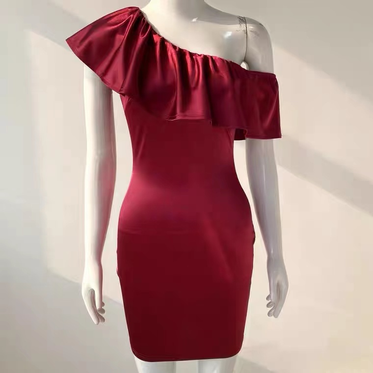 Sexy,red Party Dress,one Shouder Bodycon Dress,homecoming Dress,custom Made