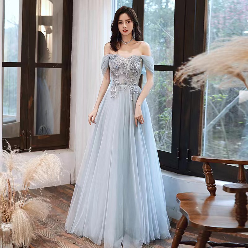 Fairy Evening Dress, Off Shoulder Student Adult Dress, Princess Dream Dress,custom Made