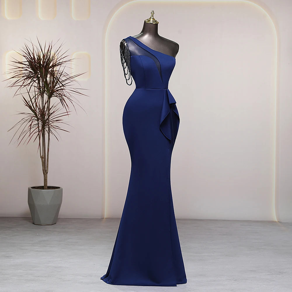 bright navy blue dress Sherri Hill 57057 Dress | Sherri Hill Dresses