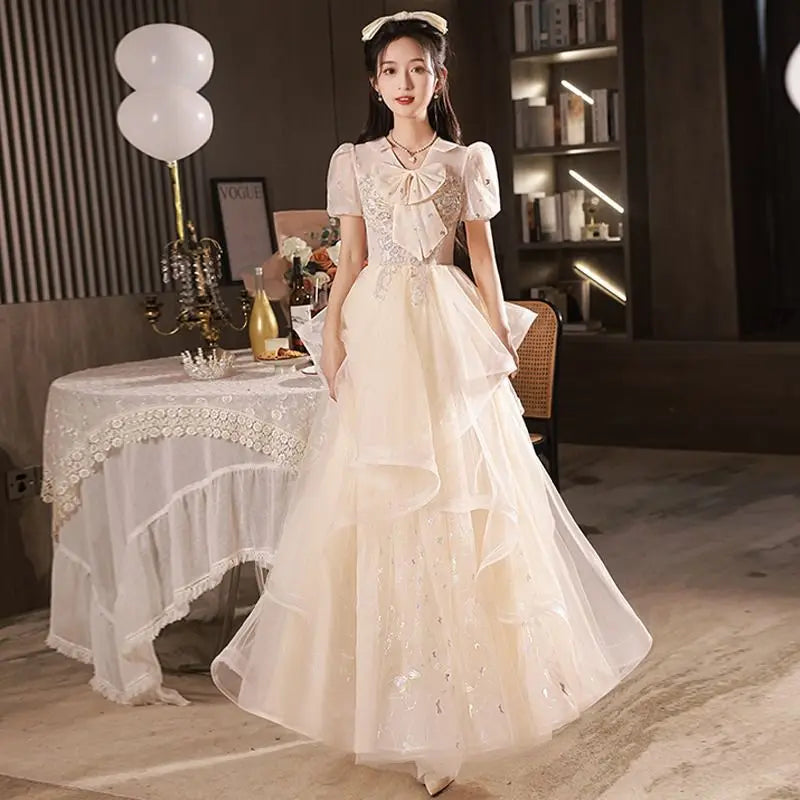vintage lace formal dresses Vintage Lace Wedding Dresses Long Sleeves Ball Gowns main image 0