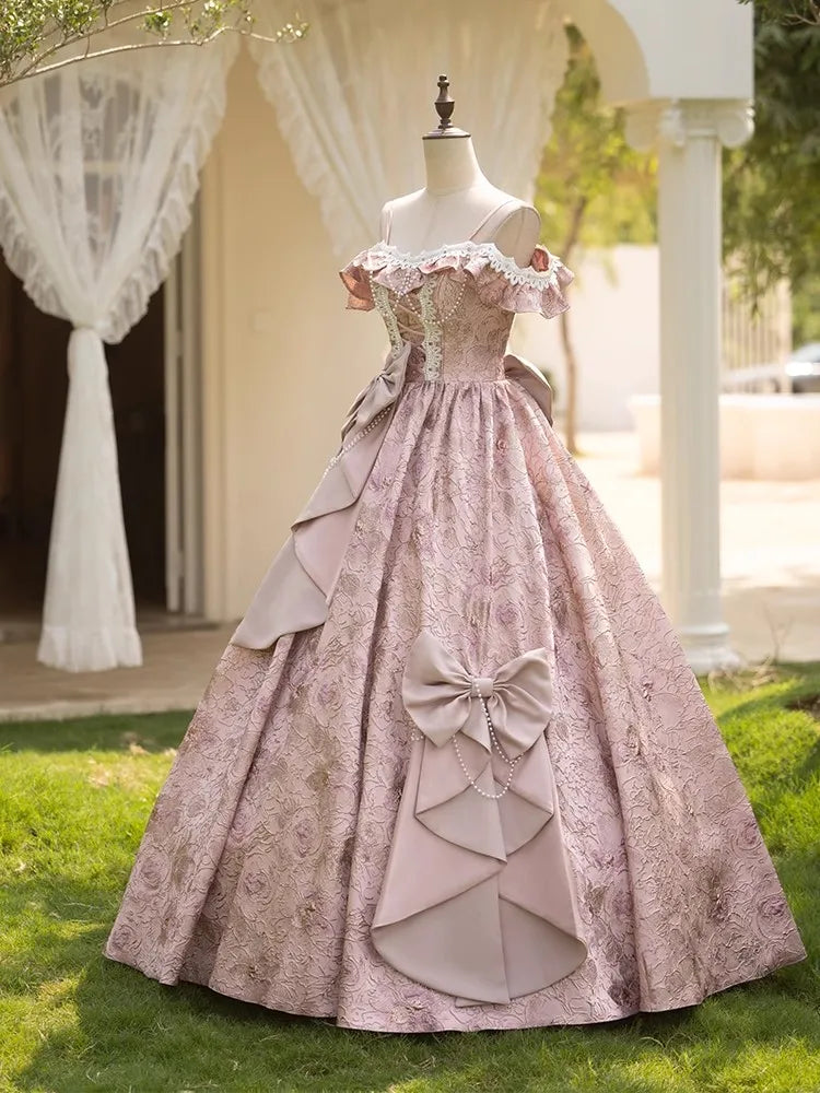 white christmas dresses Modern Victorian Bustle dress, Steampunk dress – TwirlingDresses main image 0