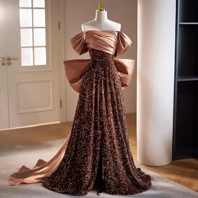 bridesmaid sun dresses Sariah Gown – Dress the Population main image 0