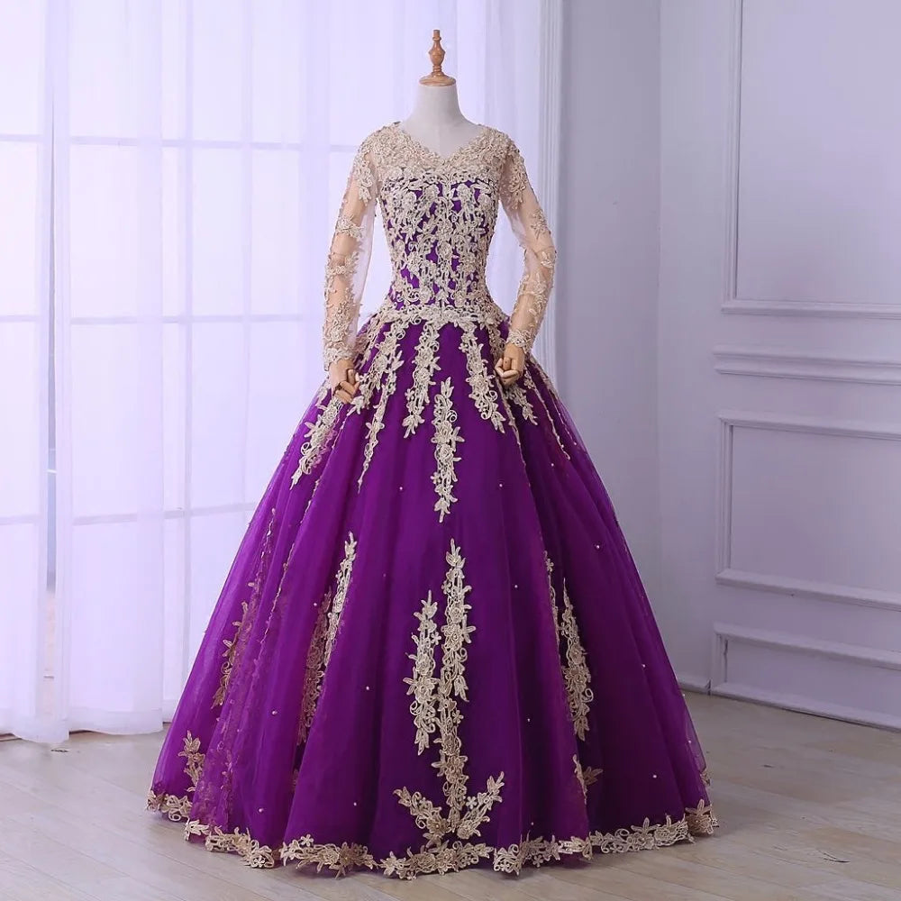 royal purple and gold dress Royal Purple Purple Indian Wedding Dress Noor- Indian Wedding Formal Dress  In Purple Hues  Karigur