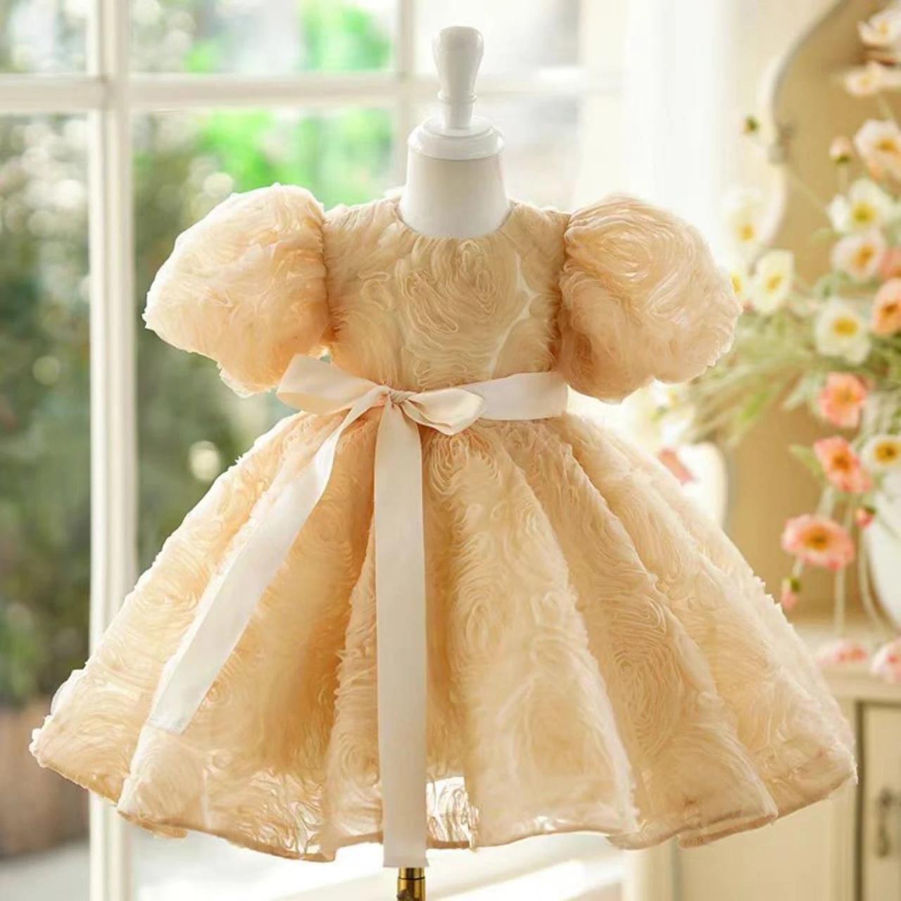 princess peach puffy dress SUEE Deluxe Princess Peach Halloween Cosplay Costume for Toddler Girls with  Accessories