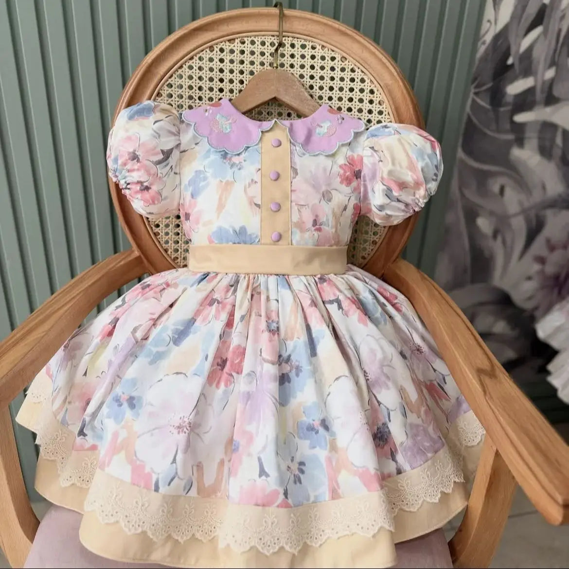 pastel puff sleeve dress Pretty In Pastel Puff Sleeve Dress - Mint