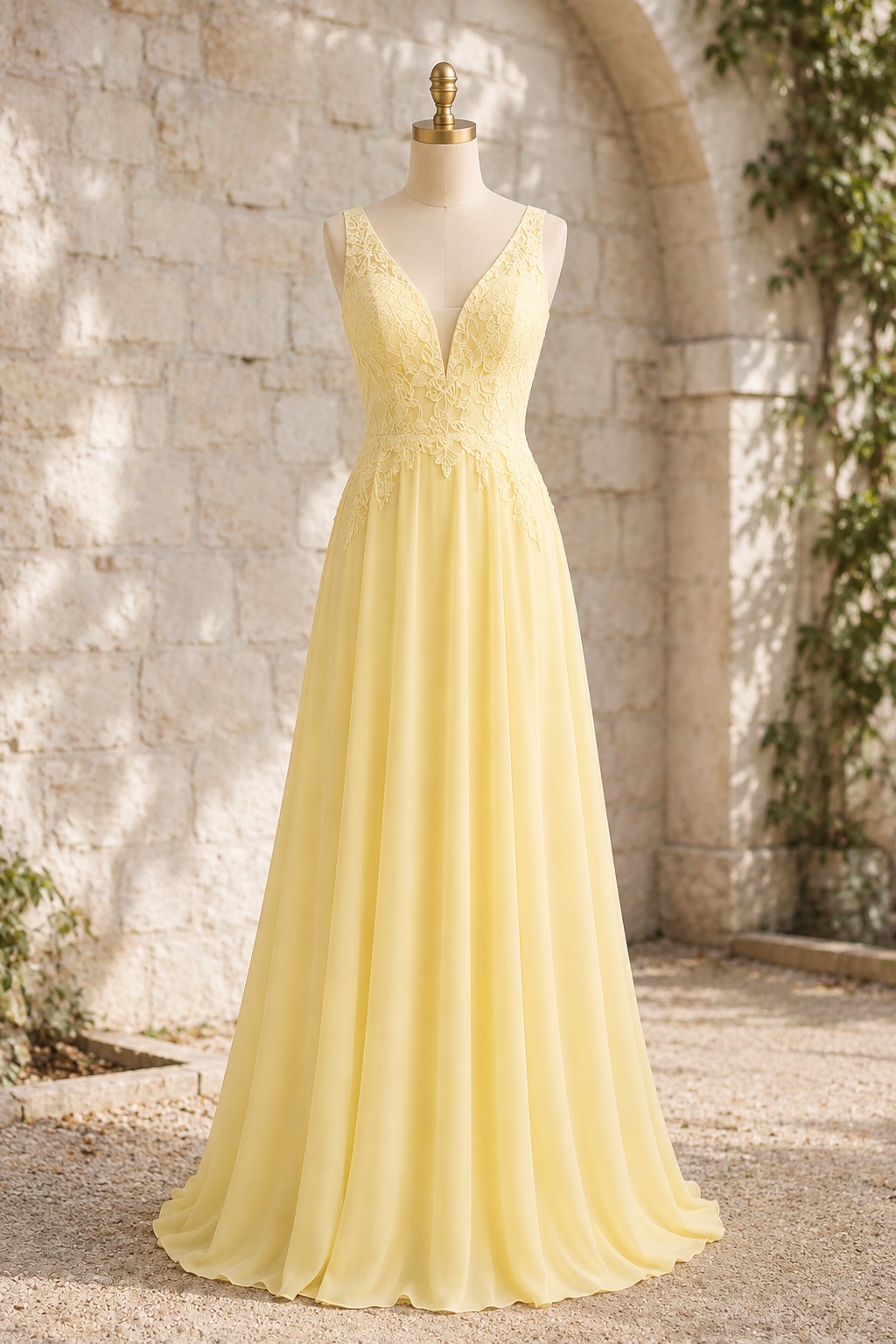 halter ball gown wedding dresses Bridal with Detachable Overskirt & Veil Halter Neck Sleeves main image 1
