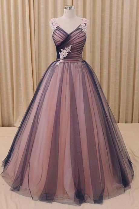 Beautiful Prom Dresses Ball Gown Floor-length Prom Dress/evening Dress