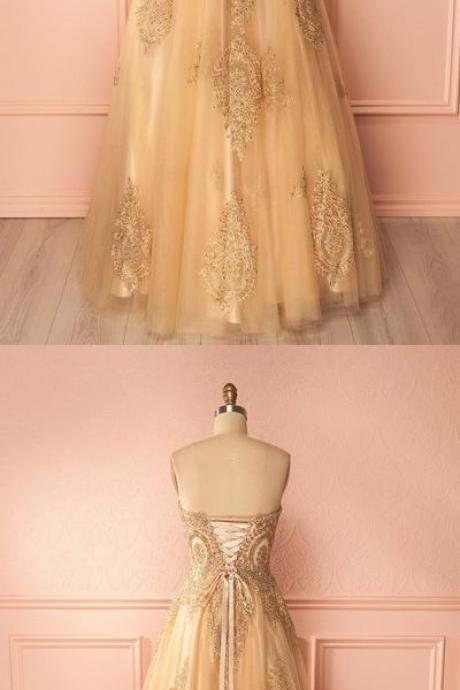 Vintage A Line Floor Length Sweetheart Sleeveless Beading Long Prom Dress,Party Dress 