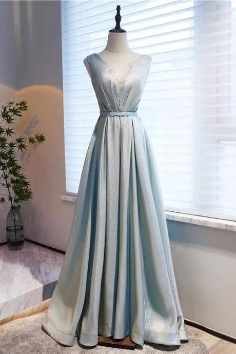 Starry Sky Dress, Light Luxury Evening Dress, Sleeveless Birthday Dress ,custom Made