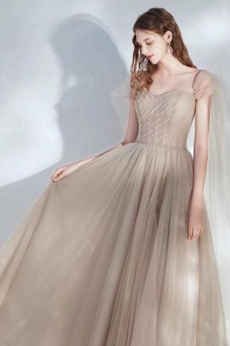 Summer, Champagne Prom Dresses, Strapless Party Dresses,two Ways To Wear ,custom Made