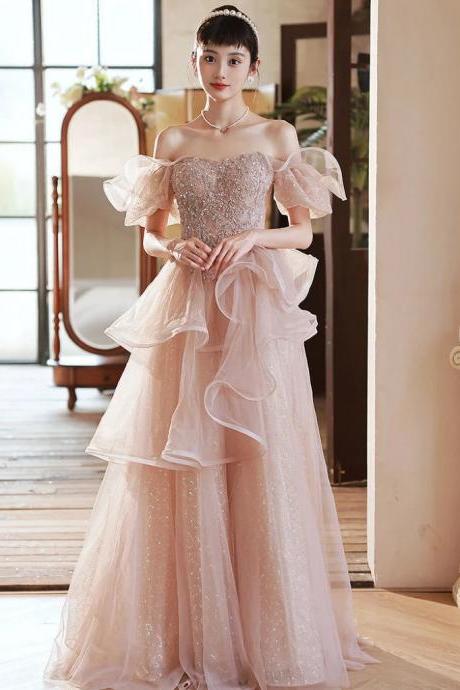 open lace back dress Pink Baby Dress