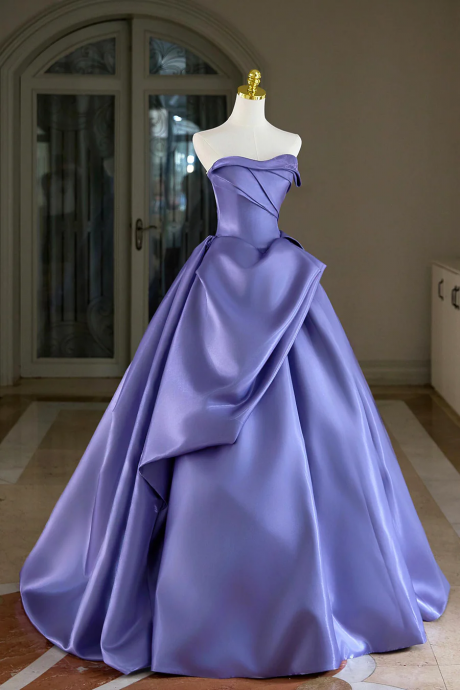 open lace back dress Purple Sequin Long Sleeves Rhinestones Mermaid Prom Dress