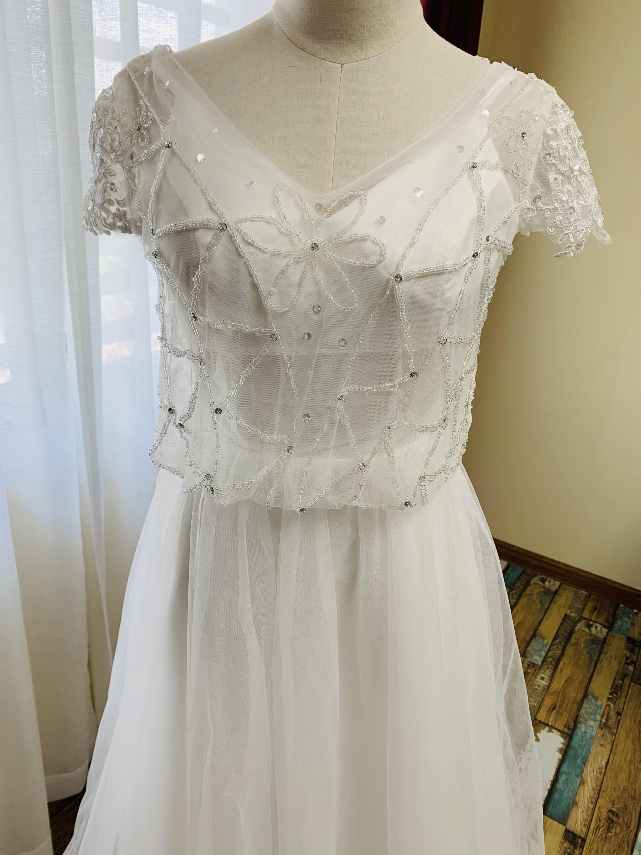 Light Wedding Gown Short Women