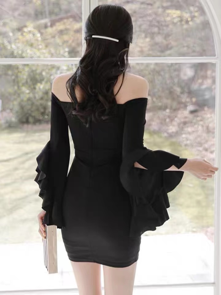 Sexy Homecoming Dress,off Shoulder Evening Dress, Temperament, Fashion ...
