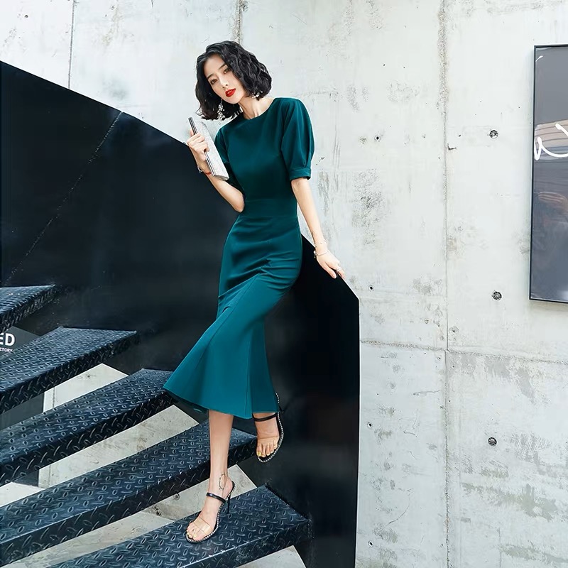 Fashion Prom Dresses Green Sexy Evening Dress main image 0